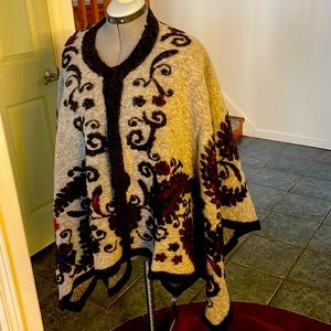 Wool cloak sweater.  My favorite wool piece.